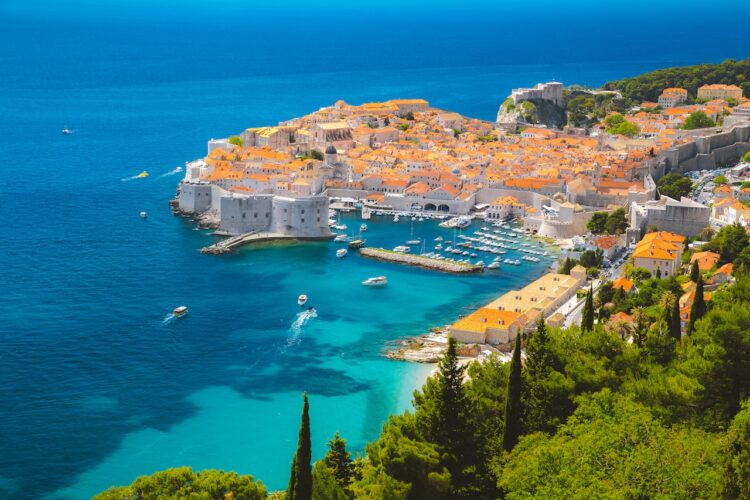 Kroatien Stadt am Meer